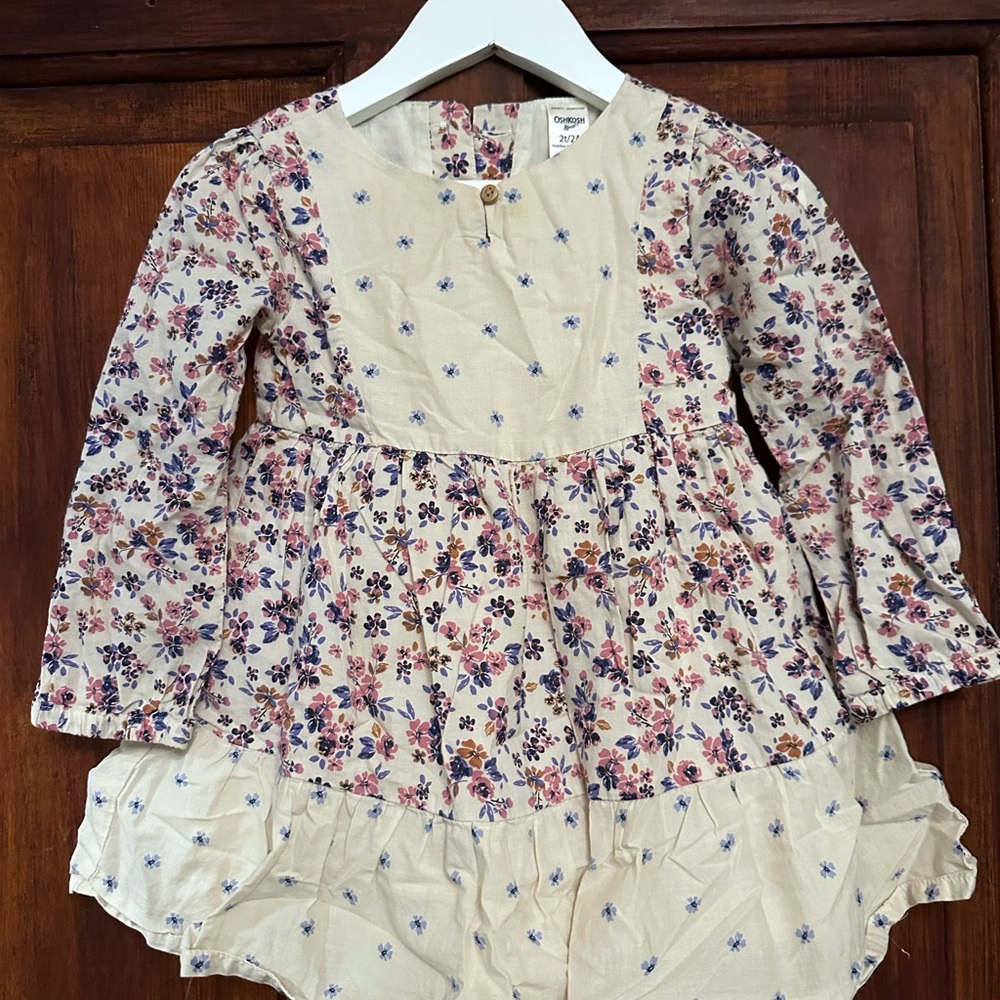 OshKosh Floral Toddler Dress
